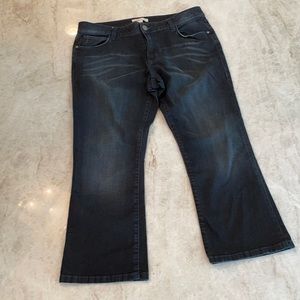 Cabi Jeans size 12. Cropped ankle boot